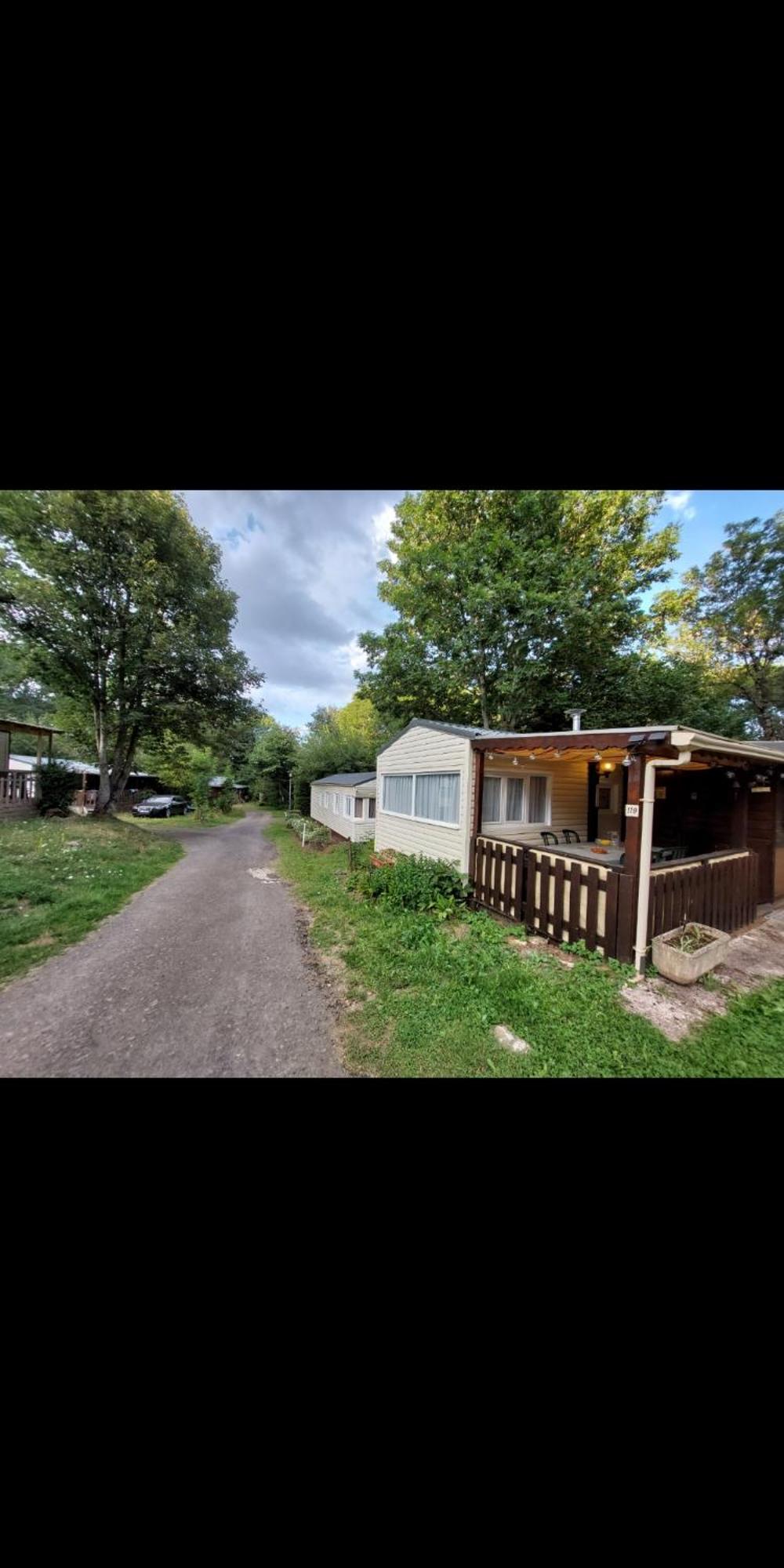 Charmant Mobil Home Style Chalet Бесс-е-Сент-Анастез Екстер'єр фото